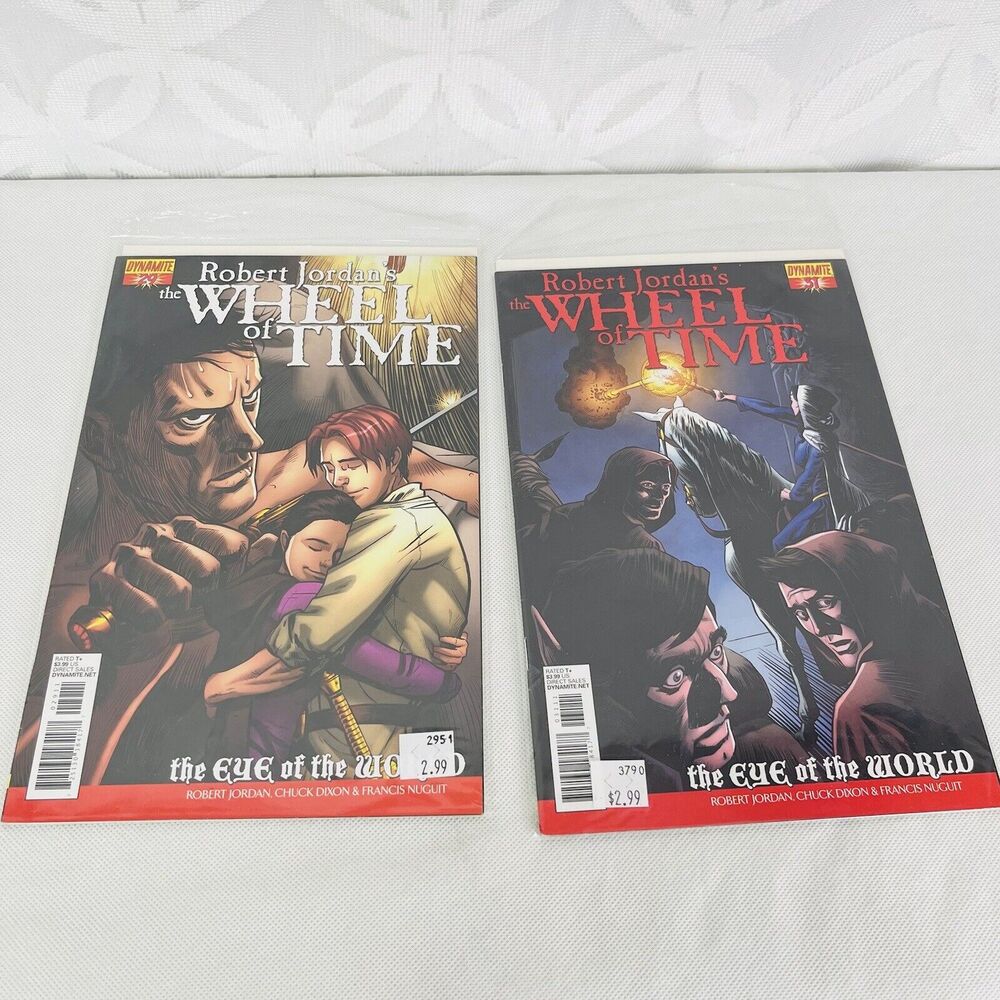 Robert Jordan's Wheel Of Time 29 & 31 Lot Eye‎ Of The World (Dynamite Comics)